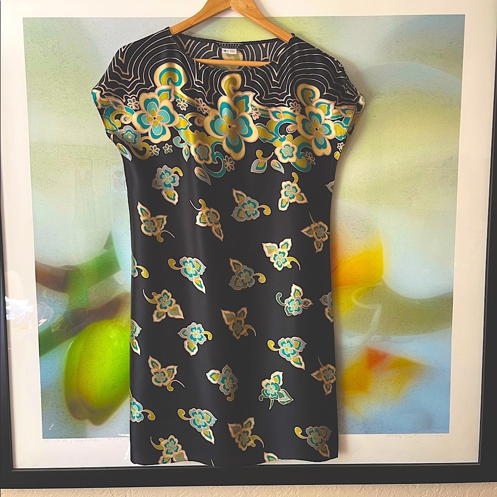 Peruvian Connection Silk Dress